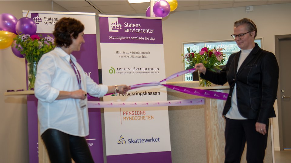 Helena Kihlberg Åkersten och Christina Alvelin