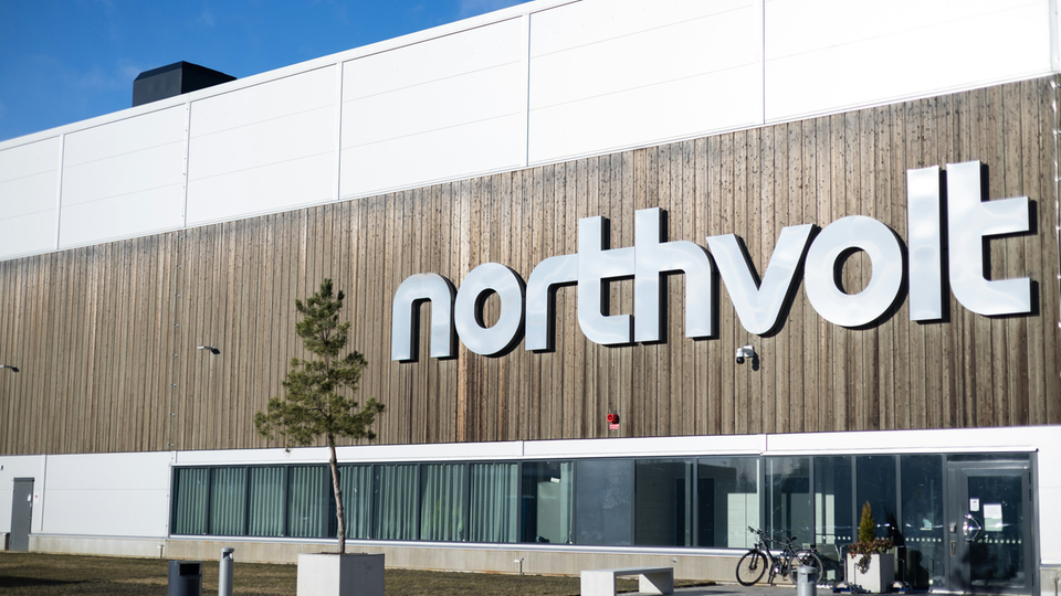 Bild på Northvolts entré